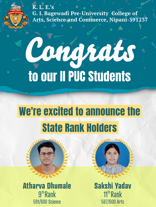 State Rank Holders Of AY 2024-25